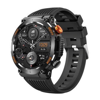 Smart Watch Men Bluetooth Call Health Monitor Sports Smart Watch IP67 Waterproof Outdoor Sports Watch 100+ Sports Modes
