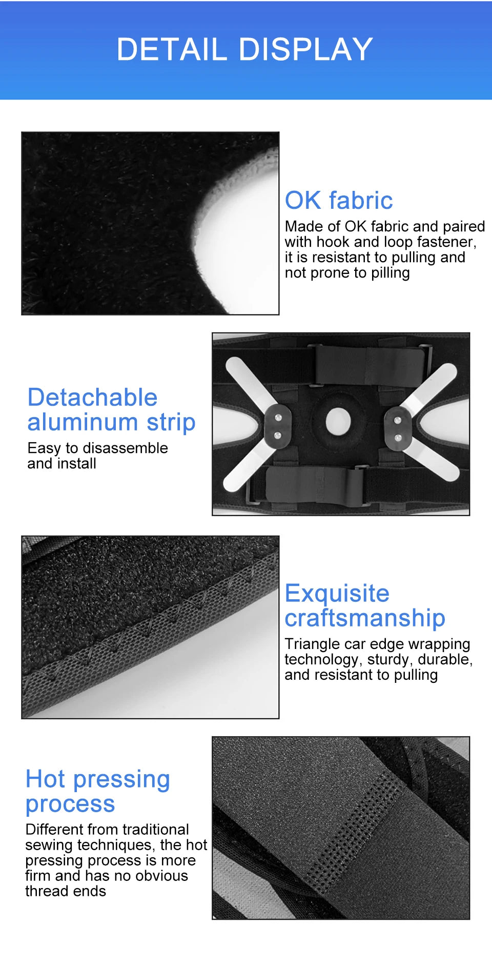 1Pcs Orthopedic Knee Pad Knee Brace Support Joint Pain Relif Patella Protector Adjustable Sport Kneepad Guard Meniscus Ligament