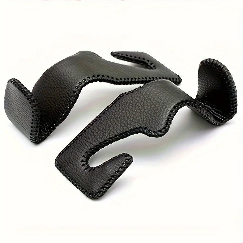 2pcs Anti-Scratch Hooks for Purses and Bags, Car Seat Hanger Coat Rack Vehicle Storage Hook