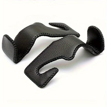 2pcs Anti-Scratch Hooks for Purses and Bags, Car Seat Hanger Coat Rack Vehicle Storage Hook