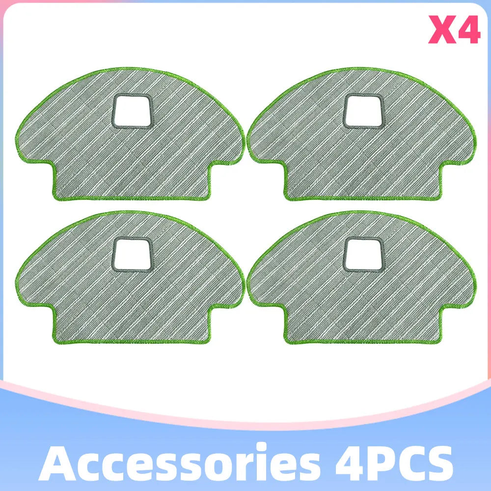 For iRobot Roomba Combo 111 / 113 R113840 Main Side Brush Hepa Filter Mop Cloths Replacement Part Robot Vacuums Accessory