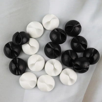 Cable Organizer 6Pcs Cable Clip Desk Tidy Organiser Cable Winder Wire Cord USB Charger Cord Holder Organizer Fixed Clasp