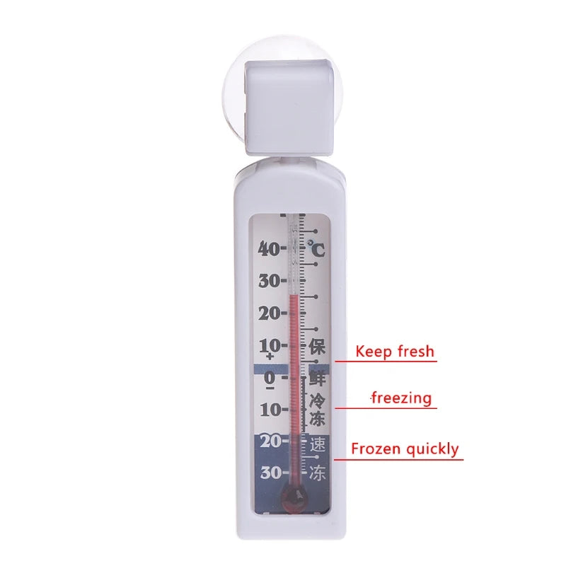 Fridge Freezer Thermometer Measuring Range -30℃-40℃ Keep Food for Fresh Suitable for Kitchen Quality Plastic DropShipping