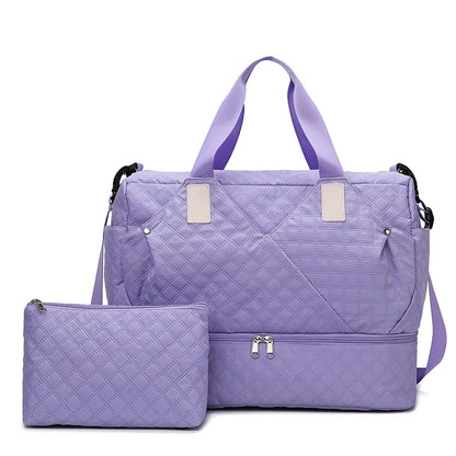 Large Capacity Travel Bags Luggage Organizer Bag Handbag Waterproof Portable Foldable Travel Clothes Storage Bag Shoulder Bags