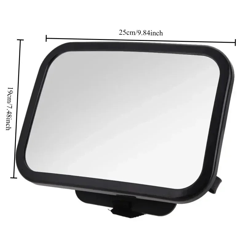 Interior Baby Mirrors Adjustable Wide Car Rear Seat View Child Seat Safety Mirror Monitor Headrest High Quality Interior Styling