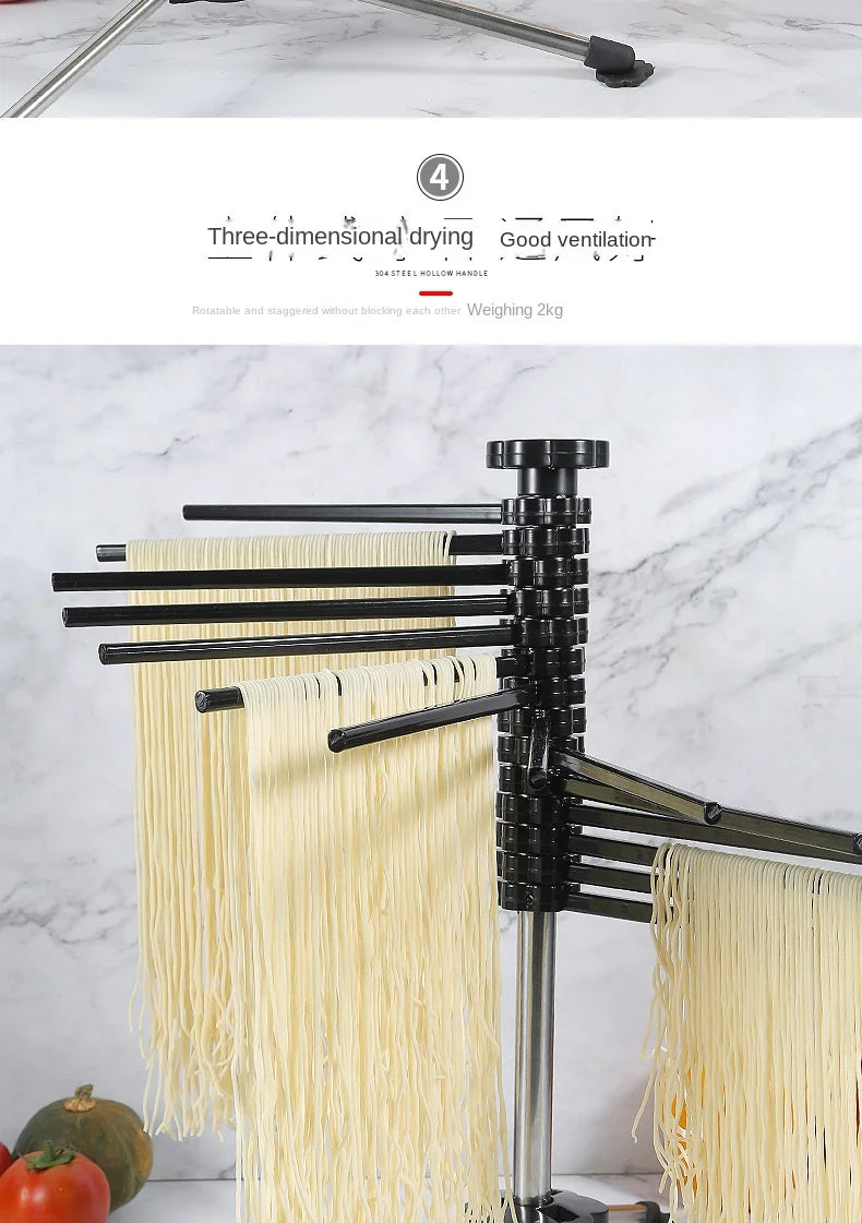 Drying rack manual rotating drying rack wake-up special hanging rack foldable easy to store kitchen tools