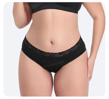 Menstrual Panties Woman Flow Abundant Period Underwear Leak Proof 4 Layer Menstrual Briefs Absorbent Panties for Menstruation