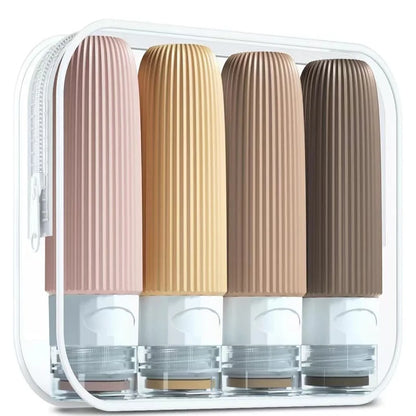 Travel Bottles for Toiletries Tsa Approved 3oz Travel Size Containers BPA Free Leak Proof Refillable Liquid Silicone Squeezable