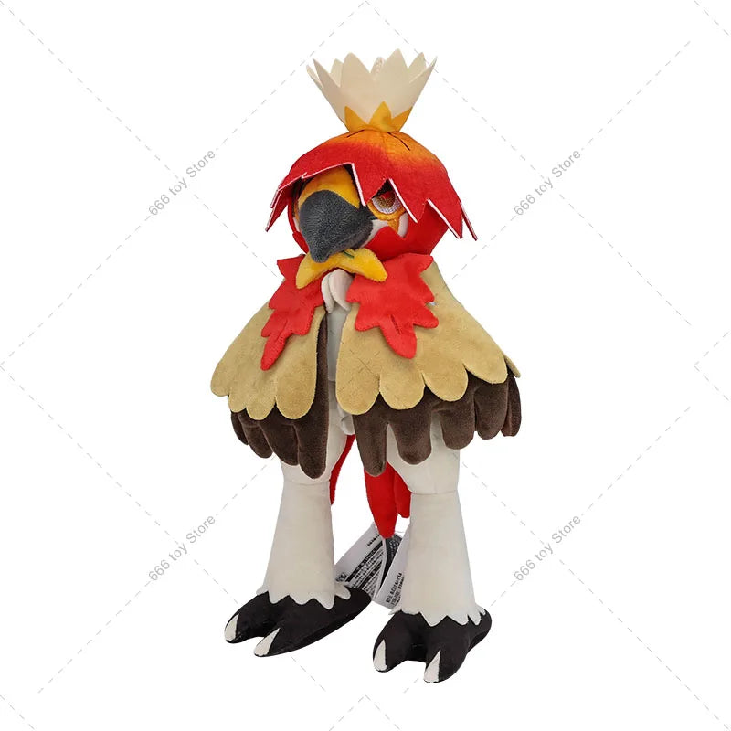 35cm Pokemon Plush Hisuian Decidueye Soft Stuffed Toys Anime Pocket Monster Doll Soft Stuffed Toys Children Kids Birthday Gift