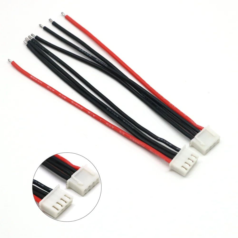 5pcs/lot 1S 2S 3S 4S 5S 6S Lipo Battery Balance Charger Cable IMAX B6 Connector Plug Wire Wholesale