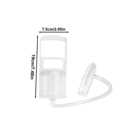 New Baby Nasal Aspirator Nose Sucker Nasal Aspirator Quiet Manual Nose Suctioners for Babies Baby Nasal Sucker Aspirator Snot