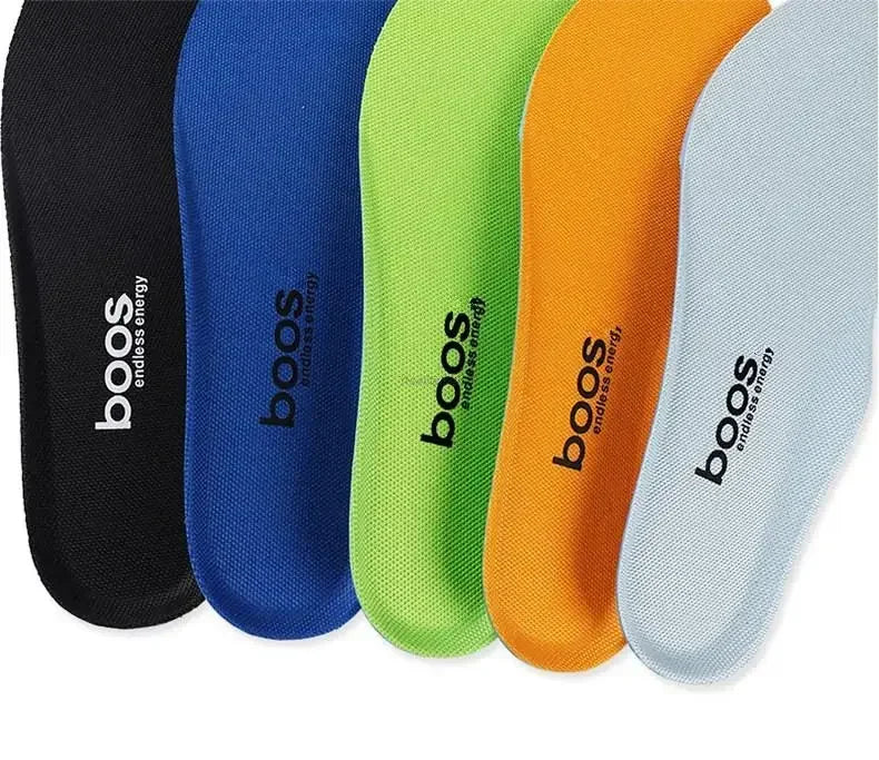 Sports Shock-Absorbing Insoles Soft Breathable Deodorant Cushion Shoe Inserts Running Anti-slip Template for Men Women Insole