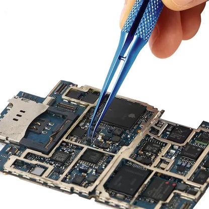 Xiaomi Precision Industrial Tweezers Diy Hand Tools Sets For Electronics Soldering Maintenance Antimagnetic Electronics Forceps