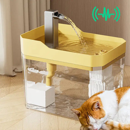 1.5L Automatic Cat Water Fountain Auto Filter Pet Drinker USB Automatic Water Drinking Fountain Dispenser live Water Circulation