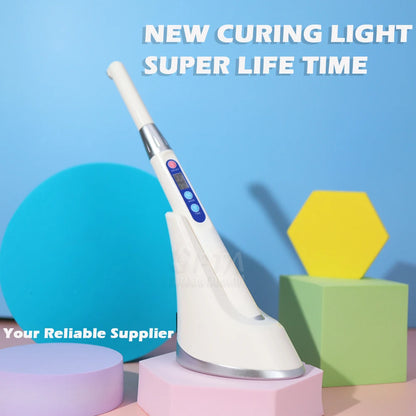 LED Dental Curing Lamp 1 second Light Cure with 3 Working Modes Full Power Adjustable Work Time Dentist Teeth Whitening Tool