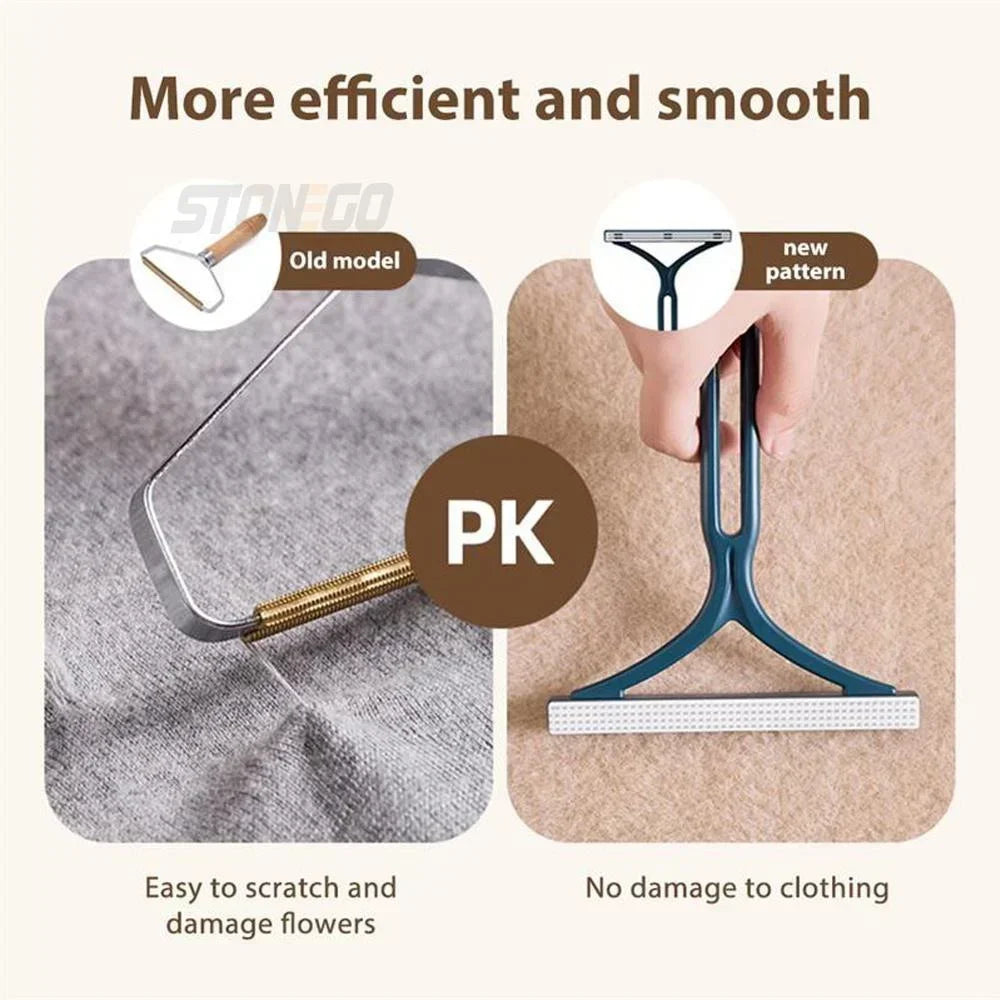 Double-Sided Lint Remover & Pet Hair Brush – Reusable Cleaning Tool for Clothes, Sofa, Car, Bed & Carpet, Pet Hair Remover