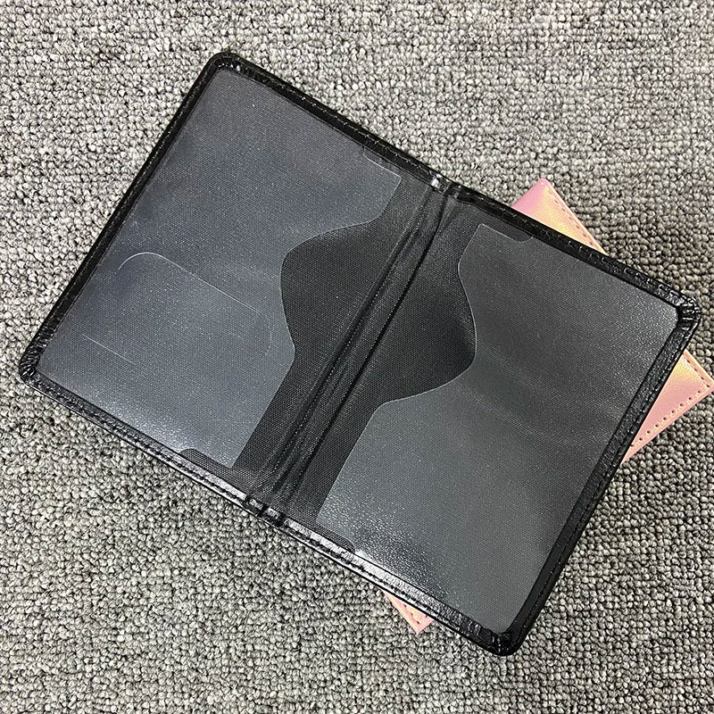 Satan Servant of God Passport Holder Pu Leather Passeport Case Travel Wallet Covers for Passports