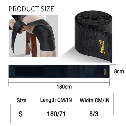 Knee Pads Sports Elastic Wrap Kneepad Support for Gym FitnessSquats Exercise Knees Protect  & Elbow Pads Braces【1PC】