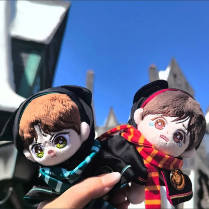 10cm Cotton Doll Academy Magic Cloak Series Doll Clothes Doll Doll Universal Kawaii Hooded Set Dress Up