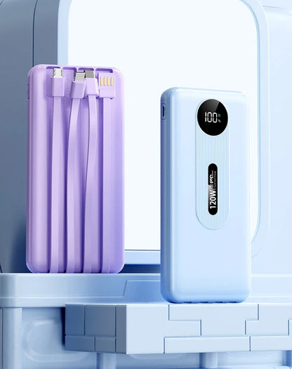 200000mAh 120W Mobile Power Bank Ultra Fast Charging Digital Display Battery Large Capacity Suitable For iPhone Huawei Xiaomi