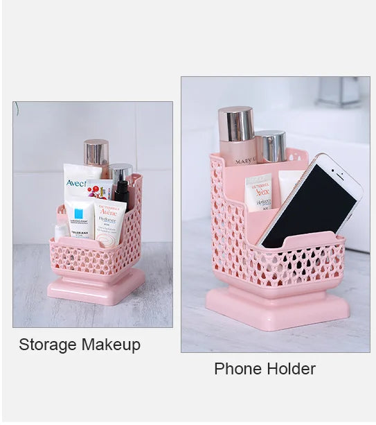 Stationery Desktop Organizer Storage Box for Pens Key Remote Control Jewelry Cosmetic Storage Home Office Stand Desktop Tidy