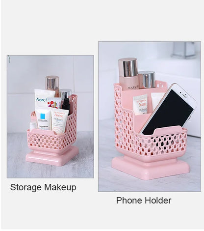 Stationery Desktop Organizer Storage Box for Pens Key Remote Control Jewelry Cosmetic Storage Home Office Stand Desktop Tidy