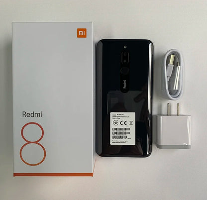 Original Xiaomi Redmi 8 4GB 64GB 4G Smartphone Dual SIM 6.22'' 12MP+2MP+8MP 4700 mAh Snapdragon 439 Octa-Core 4G LTE MobilePhone