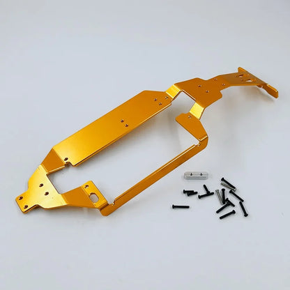 WLtoys 1/10 104009 104019 RC Car Modified Metal Spare Parts 1/12 12402-A 12401 12403 12404 Chassis Reinforcement Components