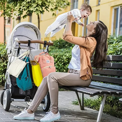 1-10pcs Stroller Hooks Adhesive Clasp Loop Buckle Clips Carabiner Cart Organizer Diaper Bag Shopping Pram Hook Buckles Hanger