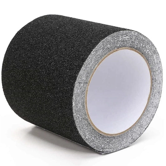 10cm*5m Black Anti Slip Tape Self-adhesive Non Skid Ramp High Traction Friction Abrasive Adhesive Sticker For Stair Floor Step