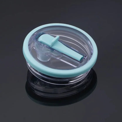 For Stanley Spill-proof Cup Cover 40oz Replaceable Environmental Protection Cup Cover Creative Spiral Straw Cover Cup Accessorie