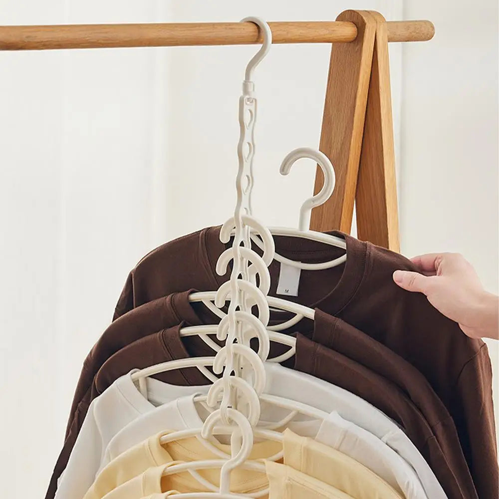 Closet Organizers For Clothes Closet Coats Organizers Hangers Vertical 10-Hole Design Space Saving Heavy Duty Closet Clothes