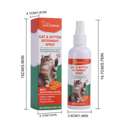 Cat Pets Repellent Spray Keep Pets Away From Anti-scratching And Anti-chewing Household Spray Pet Accessories