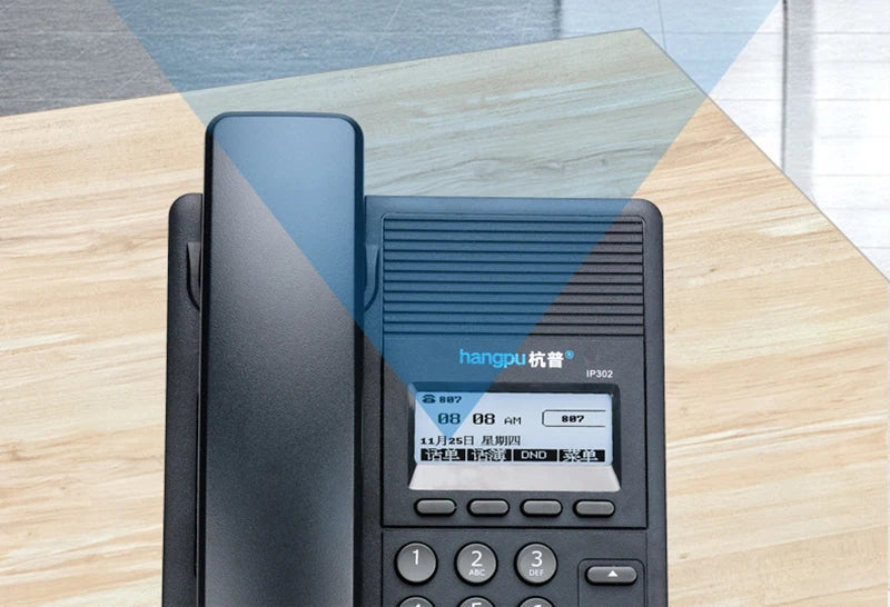 IP Telephone SIP Network Language Telephone Customer Service VOIP Landline With Backlight Led Screen