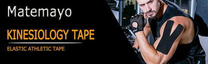 4 Rolls Kinesiology Tape Pro Athletic Sports Tape 80 Precut Strips Sports Waterproof Breathable Latex Free Elastic Sports Tape