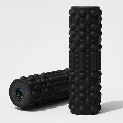 Electric Vibrating Foam Roller Yoga Column Rechargeable Exercise Roller 5 Modes Muscle Roller for Yoga Pilates