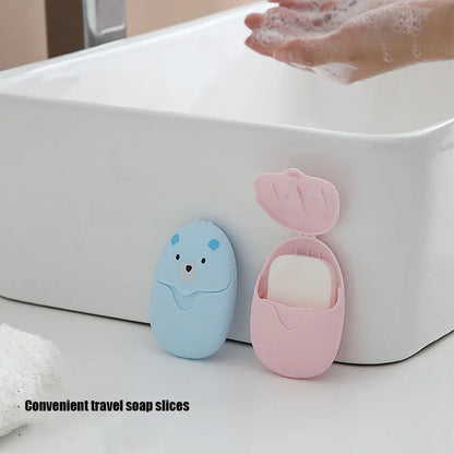 Hand Washing Pads For Outdoor Travel Portable Soap Pads Disposable Hand Washing Soap Paper Soap Pads