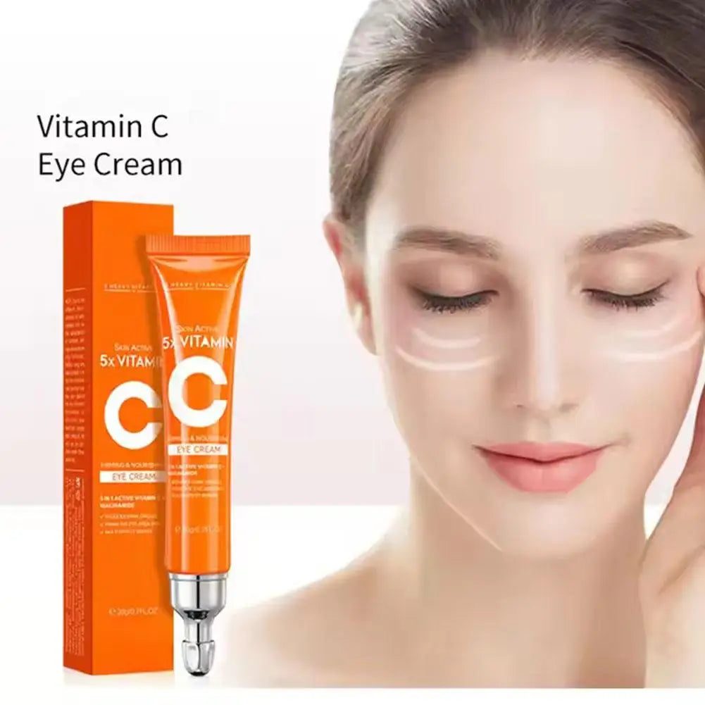 Vitamin C Skincare Set Collagen,hyaluronic Acid,glycerin 5 Fold Vitamin C Skincare Series Moisturizing Serum Face Care Set