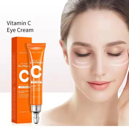 Vitamin C Skincare Set Collagen,hyaluronic Acid,glycerin 5 Fold Vitamin C Skincare Series Moisturizing Serum Face Care Set