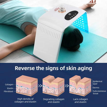 Electric Photon Facial Beauty Machine Nano Spray Hydration Skin Rejuvenation Body Care Tool