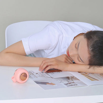 Usb Rechargeable Handheld Fan Portable Electric Fan Adjustable Wind Direction Clipped Onto Clothes Fan Summer Electric Fan