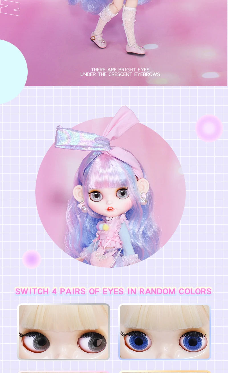 ICY DBS Blyth doll Joint Body 30CM BJD  Clothes Shoes Hand Set Fashion Dolls girl gift