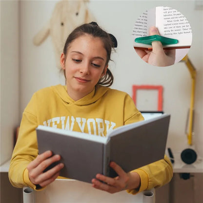 EZONE Book Opener Holder Book Page Holder for Reading Resin Thumb Book Holder Thumb Book Page Holder Thumb Ring Book Accessories