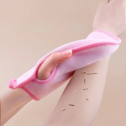 Scrubbers Exfoliating Bath Gloves Spa Towel Painless Dual-Sided Scrubbing Mitts for Back Care Sensitive Skin Toiletries