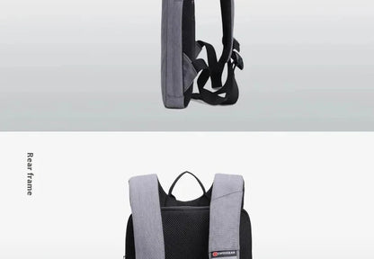 Men's 14/15 Inch Laptop Backpack Slim Casual Computer Backpack Ultra Light Waterproof Bag Suitable for Business