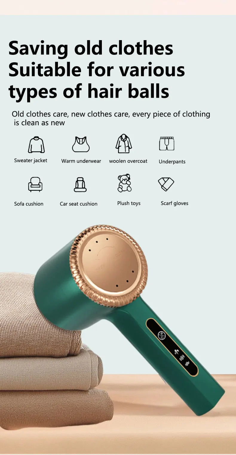 Lint Remover For Clothing Fuzz Pellets Clothes Sweater Fabric Shaver Electric Fluff Lint Removers Rechargeable Hair Ball Trimmer