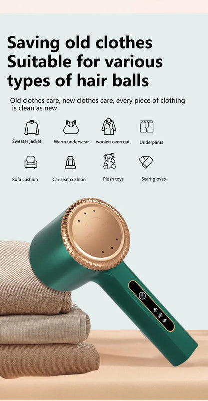 Lint Remover For Clothing Fuzz Pellets Clothes Sweater Fabric Shaver Electric Fluff Lint Removers Rechargeable Hair Ball Trimmer