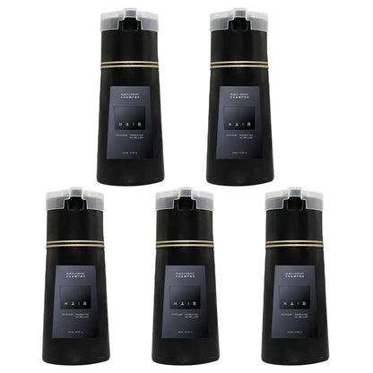 200ML Hair Coloring Shampoo Dye Shampoo For Covering Gray White Shampoo Black Brown Purple Hair Colouring Shampoo Hair Care