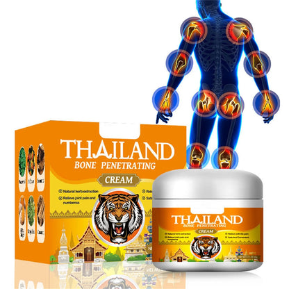 Thai Bone Balm Tiger Cream Relieve Waist Spine Joint Knee Pain Meniscus Injury Treatment Health Massage Personal Health Care
