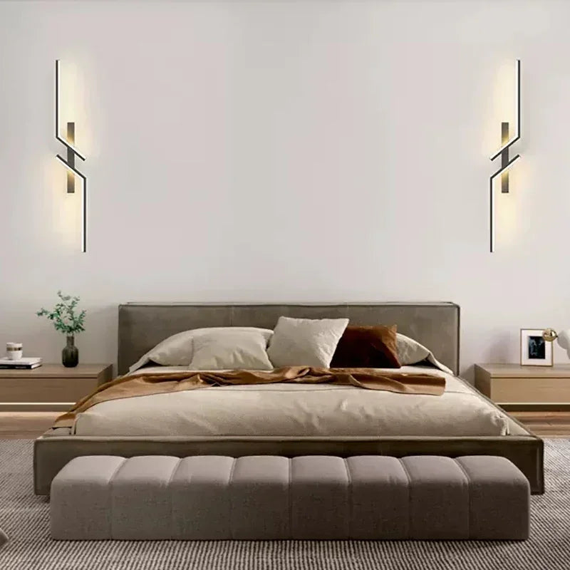 LED Wall Lamp Modern Home Decor Wall Sconce For Living Room Bedroom Bedside Minimalist Interior Decorative Lights